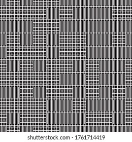 Patrón transparente con segmentos verticales blancos