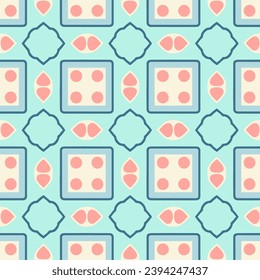 The seamless pattern is very beautiful.