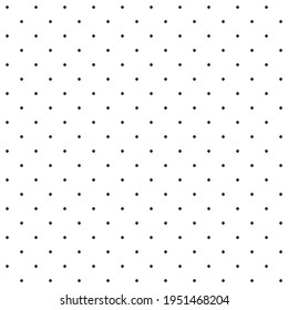 Seamless pattern - very small black dot on a white background. Neutral graphic texture for design. Vector illustration, EPS.