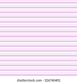Seamless pattern of very thin strips of repeating pink on a white background