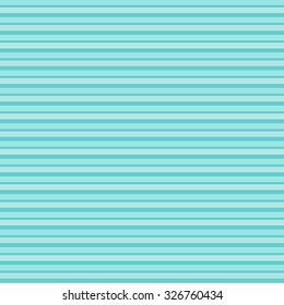 Seamless pattern of very thin strips gently repeating blue aquamarine color