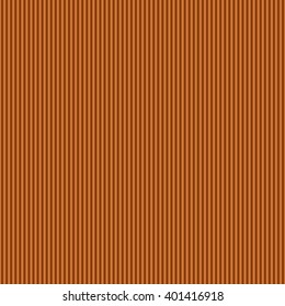 Seamless pattern of very thin vertical stripes frequently repeated. The two shades of trendy color dark red orange autumn leaves potter's clay, tree bark color.
