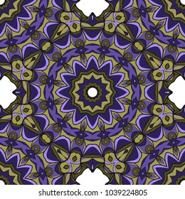 Seamless pattern. Vintage decorative elements. Hand drawn background. for printing on fabric or paper. vector