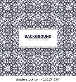 Seamless pattern. Vintage decorative elements