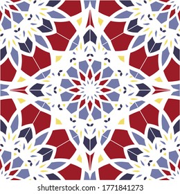 Seamless pattern. Vintage decorative elements. Abstract background. Islam, Arabic, Indian, ottoman motifs.