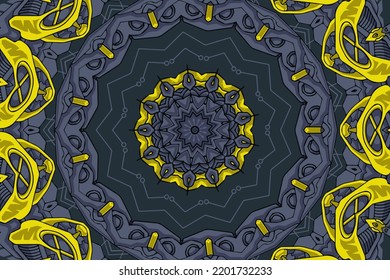 Seamless pattern. Vintage decorative elements. Hand drawn background. Islamic, Arabic, Indian, Ottoman motifs. Perfect for printing on cloth or paper