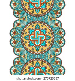 Seamless pattern. Vintage decorative elements. Hand drawn background. Islam, Arabic, Indian, ottoman motifs. Perfect for printing on fabric or paper.