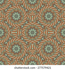 Seamless pattern. Vintage decorative elements. Hand drawn background. Islam, Arabic, Indian, ottoman motifs. Perfect for printing on fabric or paper.