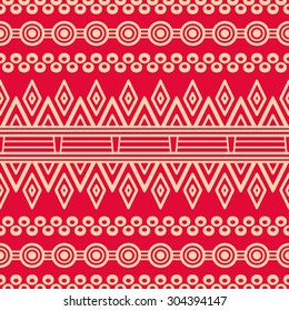 Seamless pattern. Vintage decorative elements. Hand drawn background. Islam, Arabic, Indian, ottoman motifs.