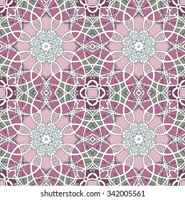 Seamless pattern. Vintage decorative elements. Hand drawn background. Islam, Arabic, Indian, ottoman motifs. Perfect for printing on fabric or paper.