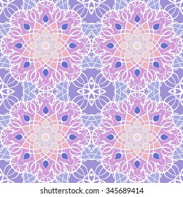 Seamless pattern. Vintage decorative elements. Hand drawn background. Islam, Arabic, Indian, ottoman motifs. Perfect for printing on fabric or paper.