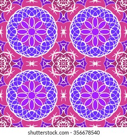 Seamless pattern. Vintage decorative elements. Hand drawn background. Islam, Arabic, Indian, ottoman motifs. Perfect for printing on fabric or paper.