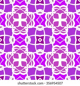 Seamless pattern. Vintage decorative elements. Hand drawn background. Islam, Arabic, Indian, ottoman motifs. Perfect for printing on fabric or paper.