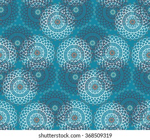 Seamless pattern. Vintage decorative elements. Oriental pattern, vector illustration.  Islam, Arabic, Indian, Turkish, Pakistan, Chinese, Moroccan, Ottoman motifs
