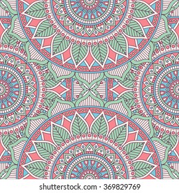 Seamless pattern. Vintage decorative elements. Oriental pattern, vector illustration.  Islam, Arabic, Indian, Turkish, Pakistan, Chinese, Moroccan, Ottoman motifs