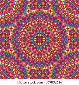 Seamless pattern. Vintage decorative elements. Oriental pattern, vector illustration.  Islam, Arabic, Indian, Turkish, Pakistan, Chinese, Moroccan, Ottoman motifs