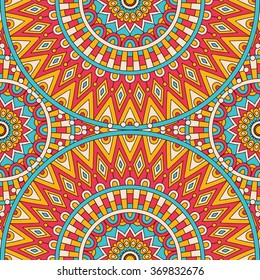 Seamless pattern. Vintage decorative elements. Oriental pattern, vector illustration.  Islam, Arabic, Indian, Turkish, Pakistan, Chinese, Moroccan, Ottoman motifs