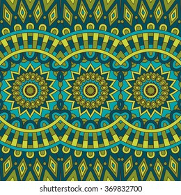 Seamless pattern. Vintage decorative elements. Oriental pattern, vector illustration.  Islam, Arabic, Indian, Turkish, Pakistan, Chinese, Moroccan, Ottoman motifs