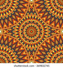 Seamless pattern. Vintage decorative elements. Oriental pattern, vector illustration.  Islam, Arabic, Indian, Turkish, Pakistan, Chinese, Moroccan, Ottoman motifs