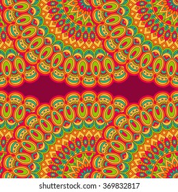 Seamless pattern. Vintage decorative elements. Oriental pattern, vector illustration.  Islam, Arabic, Indian, Turkish, Pakistan, Chinese, Moroccan, Ottoman motifs