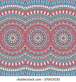 Seamless pattern. Vintage decorative elements. Oriental pattern, vector illustration.  Islam, Arabic, Indian, Turkish, Pakistan, Chinese, Moroccan, Ottoman motifs