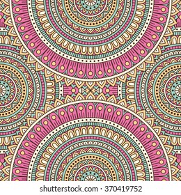 Seamless pattern. Vintage decorative elements. Oriental pattern, vector illustration.  Islam, Arabic, Indian, Turkish, Pakistan, Chinese, Moroccan, Ottoman motifs