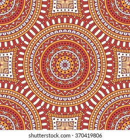 Seamless pattern. Vintage decorative elements. Oriental pattern, vector illustration.  Islam, Arabic, Indian, Turkish, Pakistan, Chinese, Moroccan, Ottoman motifs