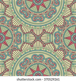 Seamless pattern. Vintage decorative elements. Oriental pattern, vector illustration.  Islam, Arabic, Indian, Turkish, Pakistan, Chinese, Moroccan, Ottoman motifs