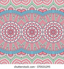 Seamless pattern. Vintage decorative elements. Oriental pattern, vector illustration.  Islam, Arabic, Indian, Turkish, Pakistan, Chinese, Moroccan, Ottoman motifs