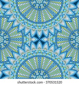 Seamless pattern. Vintage decorative elements. Oriental pattern, vector illustration.  Islam, Arabic, Indian, Turkish, Pakistan, Chinese, Moroccan, Ottoman motifs
