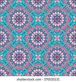 Seamless pattern. Vintage decorative elements. Oriental pattern, vector illustration.  Islam, Arabic, Indian, Turkish, Pakistan, Chinese, Moroccan, Ottoman motifs