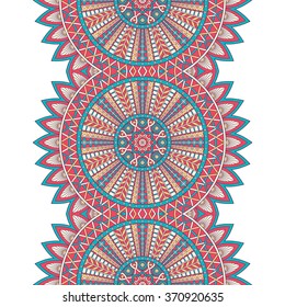 Seamless pattern. Vintage decorative elements. Oriental pattern, vector illustration.  Islam, Arabic, Indian, Turkish, Pakistan, Chinese, Moroccan, Ottoman motifs
