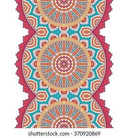Seamless pattern. Vintage decorative elements. Oriental pattern, vector illustration.  Islam, Arabic, Indian, Turkish, Pakistan, Chinese, Moroccan, Ottoman motifs