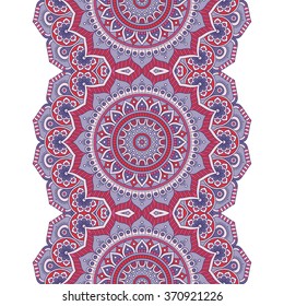 Seamless pattern. Vintage decorative elements. Oriental pattern, vector illustration.  Islam, Arabic, Indian, Turkish, Pakistan, Chinese, Moroccan, Ottoman motifs