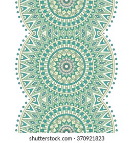 Seamless pattern. Vintage decorative elements. Oriental pattern, vector illustration.  Islam, Arabic, Indian, Turkish, Pakistan, Chinese, Moroccan, Ottoman motifs