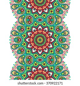 Seamless pattern. Vintage decorative elements. Oriental pattern, vector illustration.  Islam, Arabic, Indian, Turkish, Pakistan, Chinese, Moroccan, Ottoman motifs