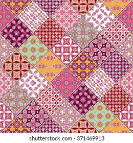 Seamless pattern. Vintage decorative elements. Oriental pattern, vector illustration.  Islam, Arabic, Indian, Turkish, Pakistan, Chinese, Moroccan, Ottoman motifs