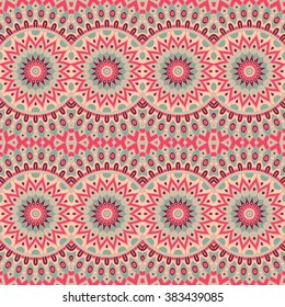 Seamless pattern. Vintage decorative elements. Oriental pattern, vector illustration.  Islam, Arabic, Indian, Turkish, Pakistan, Chinese, Moroccan, Ottoman motifs