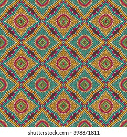 Seamless pattern. Vintage decorative elements. Hand drawn background. Islam, Arabic, Indian, ottoman motifs. Perfect for printing on fabric or paper