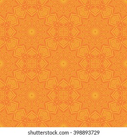 Seamless pattern. Vintage decorative elements. Hand drawn background. Islam, Arabic, Indian, ottoman motifs. Perfect for printing on fabric or paper