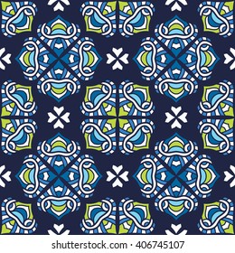 Seamless pattern. Vintage decorative elements. Hand drawn background. Islam, Arabic, Indian, ottoman motifs. Perfect for printing on fabric or paper