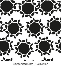 Seamless pattern. Vintage decorative elements. Hand drawn background. Islam, Arabic, Indian, ottoman motifs. Perfect for printing on fabric or paper.