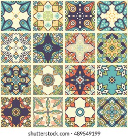 Seamless pattern. Vintage decorative elements. Hand drawn background. Islam, Arabic, Indian, ottoman motifs. Perfect for printing on fabric or paper.