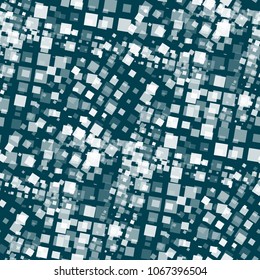 Seamless pattern. Vintage pattern with different colors elements for textile or wallpaper. Halftone Seamless Background with Color Elements for your Design. Vector Texture.