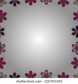 Seamless pattern. Vintage doodle sketch picture frame doodle labels. Blank white, magenta, red square cadre rectangle label elegant sketches painted by hands scribble border. Hand drawn frames. Vector