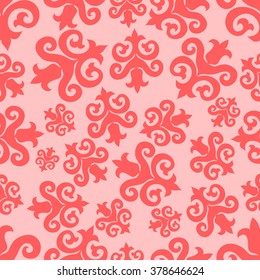 seamless pattern of vintage elements