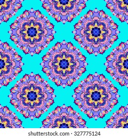 Seamless pattern. Vintage elements vector illustration