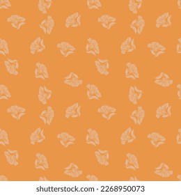 Nahtloses Muster mit Vintage-Blumen. Retro floraler Hintergrund. Design für Stoff, Stoffdruck, Verpackungspapier, Deckel, Plakat. Vektorgrafik