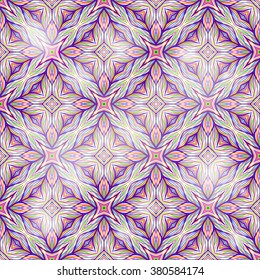 Seamless pattern with vintage ornament. Background in ornamental motifs. Vector, EPS10.