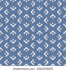 Seamless pattern with vintage ornament. Design for textile or wallpaper background